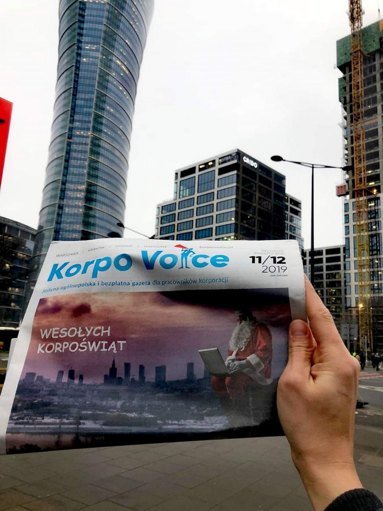 Homerehab wywiad w gazecie Korpo Voice